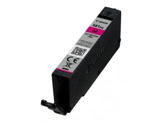 Canon CLI-581M XXL - XXL size - magenta - original - ink tank - for PIXMA TS6251, TS6350, TS6351, TS705, TS8252, TS8350, TS8351, TS8352, TS9550, TS9551