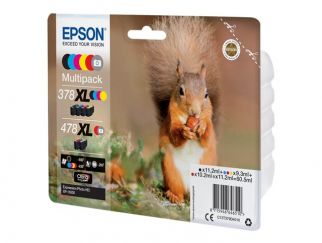 Epson 478XL Multipack - 6-pack - high capacity - grey, black, yellow, cyan, magenta, red - original - ink cartridge