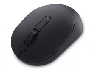 Dell Silent Mouse MS355 - Mouse - right and left-handed - optical LED - 3 buttons - wireless - 2.4 GHz, Bluetooth 5.1 LE - USB wireless receiver - black - with 3 years Advanced Exchange Service