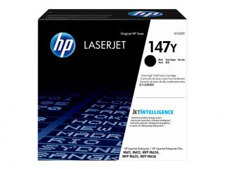 HP 147Y - Extra High Yield - black - original - LaserJet - toner cartridge (W1470Y) - for LaserJet Enterprise MFP M634, LaserJet Enterprise Flow MFP M634, MFP M635, MFP M636