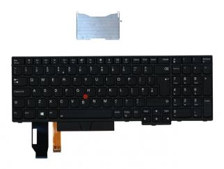 Lite-On - notebook replacement keyboard - with Trackpoint, UltraNav - QWERTY - UK - black