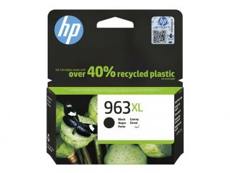 HP 963XL - 47.86 ml - High Yield - black - original - ink cartridge - for Officejet Pro 9010, 9012, 9014, 9015, 9016, 9019, 9020, 9022, 9025