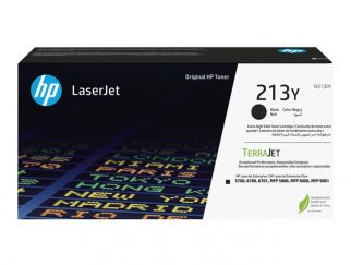 HP 213Y - Extra High Yield - black - original - LaserJet - toner cartridge (W2130Y) - for Color LaserJet Enterprise 67XX, MFP 5800, LaserJet Enterprise Flow MFP 5800, MFP 6800