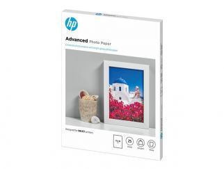 HP Advanced Glossy Photo Paper - Glossy photo paper - 130 x 180 mm - 25 sheet(s)