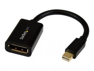 StarTech.com 6in Mini DisplayPort to DisplayPort Video Cable Adapter (MDP2DPMF6IN) - DisplayPort cable - 15.2 cm