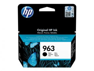 HP 963 - 24.09 ml - black - original - Officejet - ink cartridge - for Officejet Pro 9010, 9012, 9014, 9015, 9016, 9019, 9020, 9022, 9025