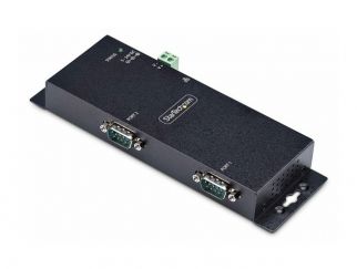 StarTech.com 2P Serial to Ethernet Adapter, IP LAN to RS232 DB9 Converter - device server - TAA Compliant