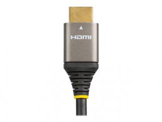 StarTech.com 6ft (2m) HDMI 2.1 Cable, Certified Ultra High Speed HDMI Cable 48Gbps, 8K 60Hz/4K 120Hz HDR10+ eARC, Ultra HD 8K HDMI Cable / Cord w/TPE Jacket, For UHD Monitor/TV/Display - Dolby Vision/Atmos, DTS-HD (HDMM21V2M) - HDMI cable with Ethernet - 