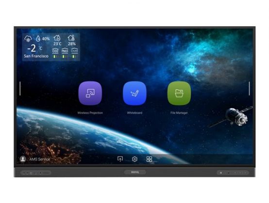 Pantalla Interactiva BenQ RP8603 IR Anti-Gérmenes 86 4K UHD 3840x2160 Función Transmisión Inalámbrica Android 11 RP8603 - BENQ