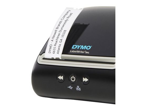 Dymo LabelWriter 550 XL. Direct thermal shipping label printer. High speed.  300dpi. Up to 90 labels