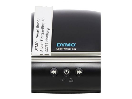 Dymo LabelWriter 550 XL. Direct thermal shipping label printer. High speed.  300dpi. Up to 90 labels