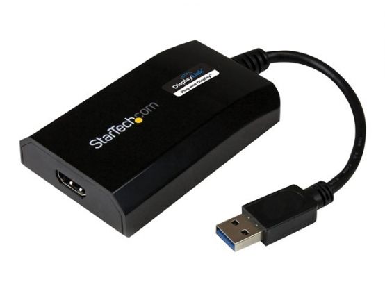 StarTech USB 3.0 to HDMI External Video Card Adapter DisplayLink Certified 1920x1200 MultiMonitor Graphics Adapter Supports Mac Windows