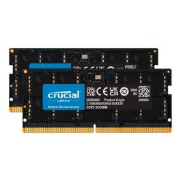 Crucial - DDR5 - kit - 64 GB: 2 x 32 GB - SO-DIMM 262-pin