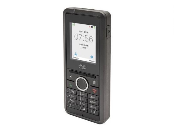 Cisco IP DECT Phone 6825 - cordless extension handset - with Bluetooth  interface - with Cisco IPDECT 210 Multi-Cell