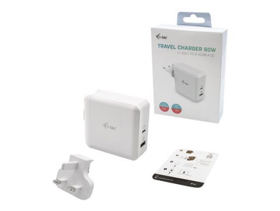 i-tec Universal Charger USB-C Power Delivery 3.0 + 1 x USB 3.0