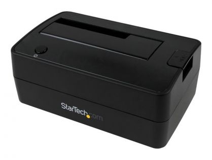 StarTech.com USB 3.1 (10Gbps) Single-Bay Dock for 2.5"/3.5" SATA SSD/HDD - USB 3.1 Hard Drive Docking Station with UASP (SDOCKU313) - storage controller - USB 3.1 (Gen 2)