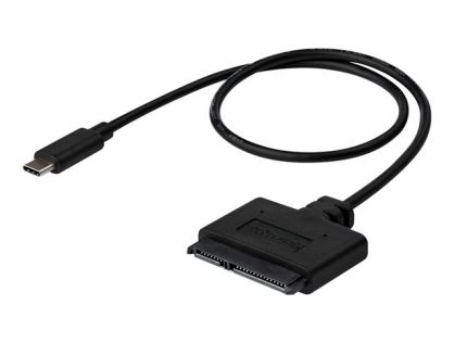 StarTech.com USB C to SATA Adapter - External Hard Drive Connector for 2.5'' SATA Drives - SATA SSD / HDD to USB C Cable (USB31CSAT3CB) - storage controller - SATA 6Gb/s - USB 3.1 (Gen 2)