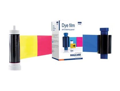 Ultra Electronics Magicard - 1 - yellow, cyan, magenta, black with overlay - print ribbon