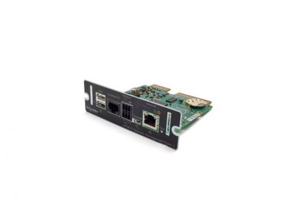 Schneider Electric Network Management Card 3 with Environmental Monitoring and Modbus - Remote management adapter - SmartSlot - Gigabit Ethernet - for P/N: SMTL2200RM2UC, SMTL2200RM2UCNC, SMTL3000RM2UC, SMTL3000RM2UCNC, SMX1500RM2UCNC