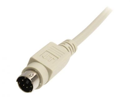 StarTech.com 6 ft PS/2 Keyboard or Mouse Extension Cable - M/F - Keyboard / mouse cable - PS/2 (M) to PS/2 (F) - 6 ft - KXT102 - Keyboard / mouse cable - PS/2 (M) to PS/2 (F) - 1.8 m - for P/N: PS2PLATE, RACKCONS1908, USBPS2PC