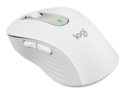 Logitech Signature M650 L LEFT - mouse - large size - Bluetooth, 2.4 GHz - off-white