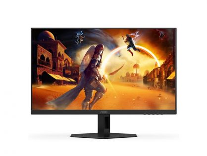 AOC AGON 27G4XE - G4 Series - LED monitor - gaming - 27" - 1920 x 1080 Full HD (1080p) @ 180 Hz - IPS - 1000:1 - HDR10 - 0.5 ms - 2xHDMI, DisplayPort - speakers - matte black