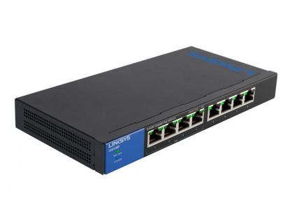 Linksys Business LGS108P - switch - 8 ports - unmanaged