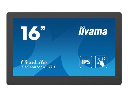 iiyama ProLite T1624MSC-B1 - LED monitor - Full HD (1080p) - 15.6"