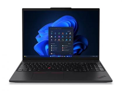 Lenovo ThinkPad T16 Gen 3 21MN - 180-degree hinge design - Intel Core Ultra 5 - 125U / up to 4.3 GHz - Win 11 Pro - Intel Graphics - 16 GB RAM - 512 GB SSD TCG Opal Encryption 2, NVMe - 16" IPS 1920 x 1200 - Gigabit Ethernet - Wi-Fi 6E, Bluetooth - black 