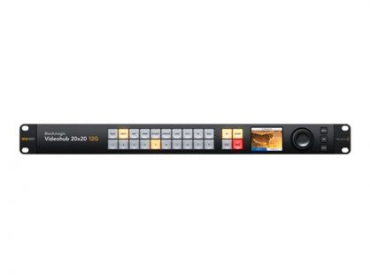 Blackmagic Videohub 20x20 12G video router