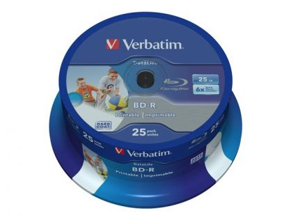 Verbatim DataLife - BD-R x 25 - 25 GB - storage media