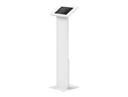 Neomounts FL15-750WH1 - Stand - for tablet - lockable - white - screen size: 9.7", 10.1", 10.2", 10.4", 10.5", 10.9", 11" - floor mountable - for Apple 10.2-inch iPad, 10.5-inch iPad Air (3rd generation), 10.5-inch iPad Pro, 10.9-inch iPad Air (4th genera