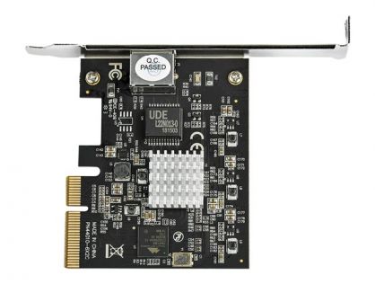 StarTech.com 5G PCIe Network Adapter Card, NBASE-T & 5GBASE-T 2.5BASE-T PCI Express Network Interface Adapter, 5GbE/2.5GbE/1GbE Multi Gigabit Ethernet Workstation NIC, 4 Speed LAN Card - 5G PCIe Network Card (ST5GPEXNB) - network adapter - PCIe 2.0 x4 - 5