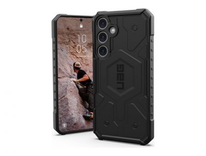 UAG Pathfinder Series - Back cover for mobile phone - rugged - thermoplastic polyurethane (TPU) - black - for Samsung Galaxy S24+