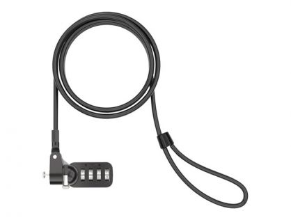 Compulocks 24 Unit Combination Laptop Cable Lock Value Pack - Security cable lock - black - 1.83 m