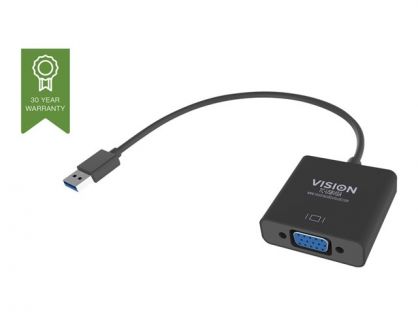 Vision - external video adapter - black