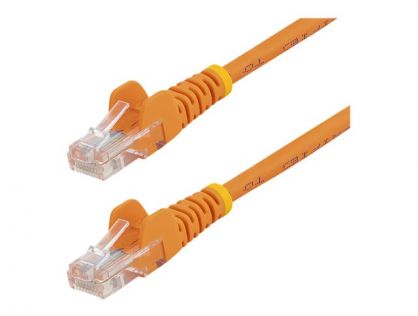 StarTech.com 5m Orange Cat5e / Cat 5 Snagless Ethernet Patch Cable 5 m - Patch cable - RJ-45 (M) to RJ-45 (M) - 5 m - UTP - CAT 5e - snagless, stranded - orange