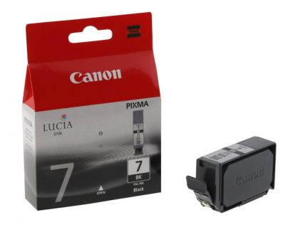 Canon PGI-7 BK - 2444B001 - 1 x Black - Ink tank - For PIXMA iX7000,MX7600