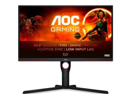 AOC Gaming 25G3ZM/BK - G3 Series - LED monitor - Full HD (1080p) - 25"