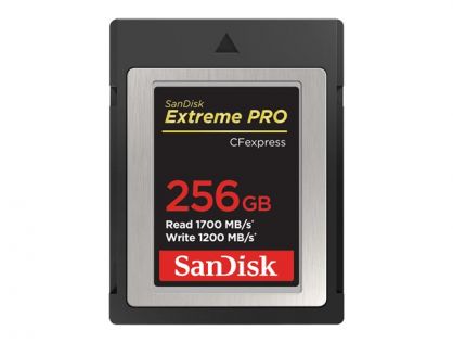 SanDisk Extreme Pro - Flash memory card - 256 GB - CFexpress