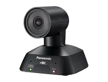Wide-angle 4K PTZ with IP streaming - Black
