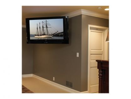 Chief 37" Single Arm Extension TV Wall Mount - For Displays 42-86" - Black mounting kit - for flat panel - black