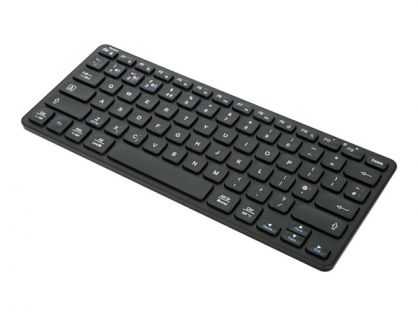 Targus - Keyboard - compact, multi-device, antimicrobial - wireless - Bluetooth 5.1 - QWERTY - UK - black - B2B