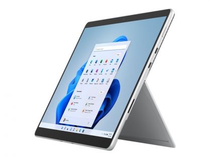 Microsoft Surface Pro 8 - Tablet - Intel Core i5 1145G7 - Evo - Win 11 Pro - Iris Xe Graphics - 8 GB RAM - 256 GB SSD - 13" touchscreen 2880 x 1920 @ 120 Hz - Wi-Fi 6 - 4G LTE-A - platinum - demo, commercial