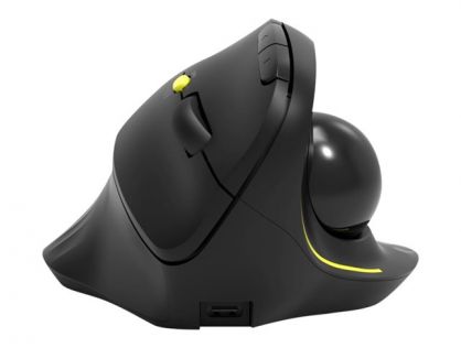PORT Connect Professional - vertical mouse - with trackball - 2.4 GHz, Bluetooth 3.0, Bluetooth 5.0