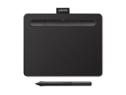 Wacom Intuos Small - digitiser - USB, Bluetooth - black