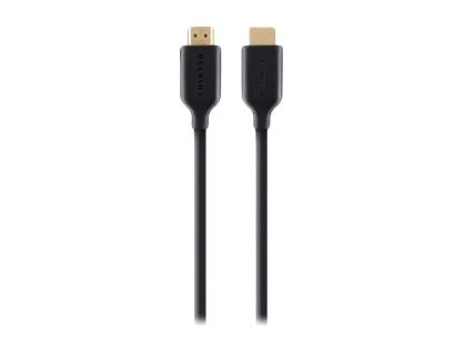 Belkin High Speed HDMI Cable with Ethernet - HDMI with Ethernet cable - HDMI (M) to HDMI (M) - 5 m - black - 4K support