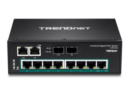 TRENDnet TI-PG102 - switch - 10 ports - unmanaged - TAA Compliant