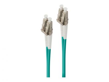 ALOGIC 0.5M LC-LC 10G MULTI MODE DUPLEX LSZH FIBRE CABLE 50