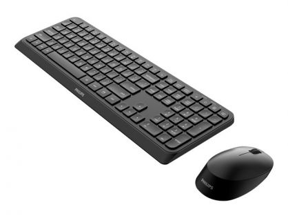 Philips 3000 series SPT6307B - Keyboard and mouse set - wireless - 2.4 GHz - QWERTY